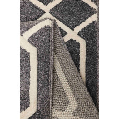 Homemaker Lattice Grey Rug