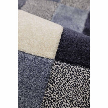 Homemaker Blue Blocks Rug