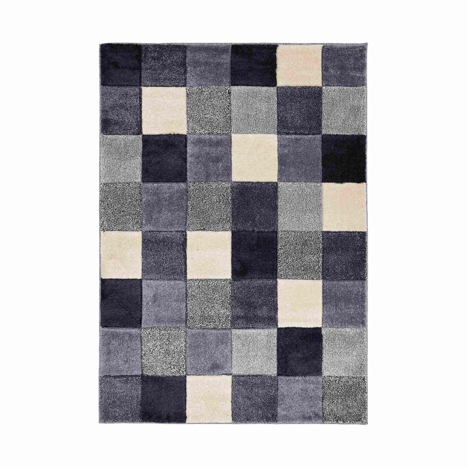 Homemaker Blue Blocks Rug