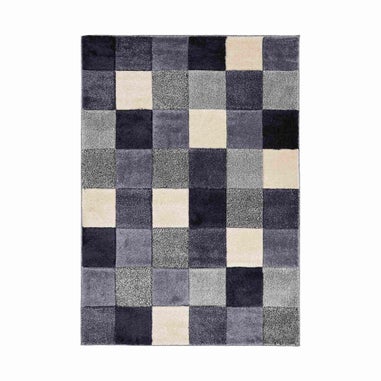 Homemaker Blue Blocks Rug