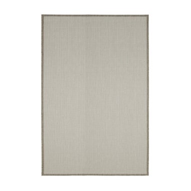 Homemaker Natural Border Rug