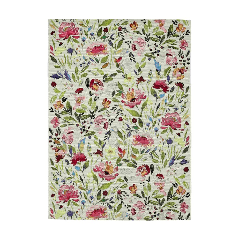 Homemaker Indoor Outdoor Floral Rug