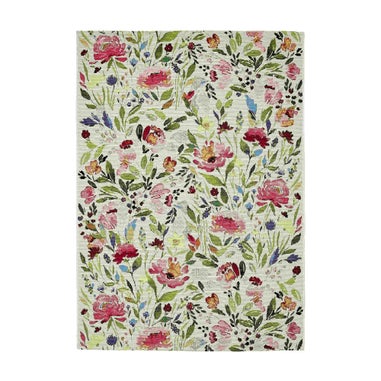 Homemaker Indoor Outdoor Floral Rug