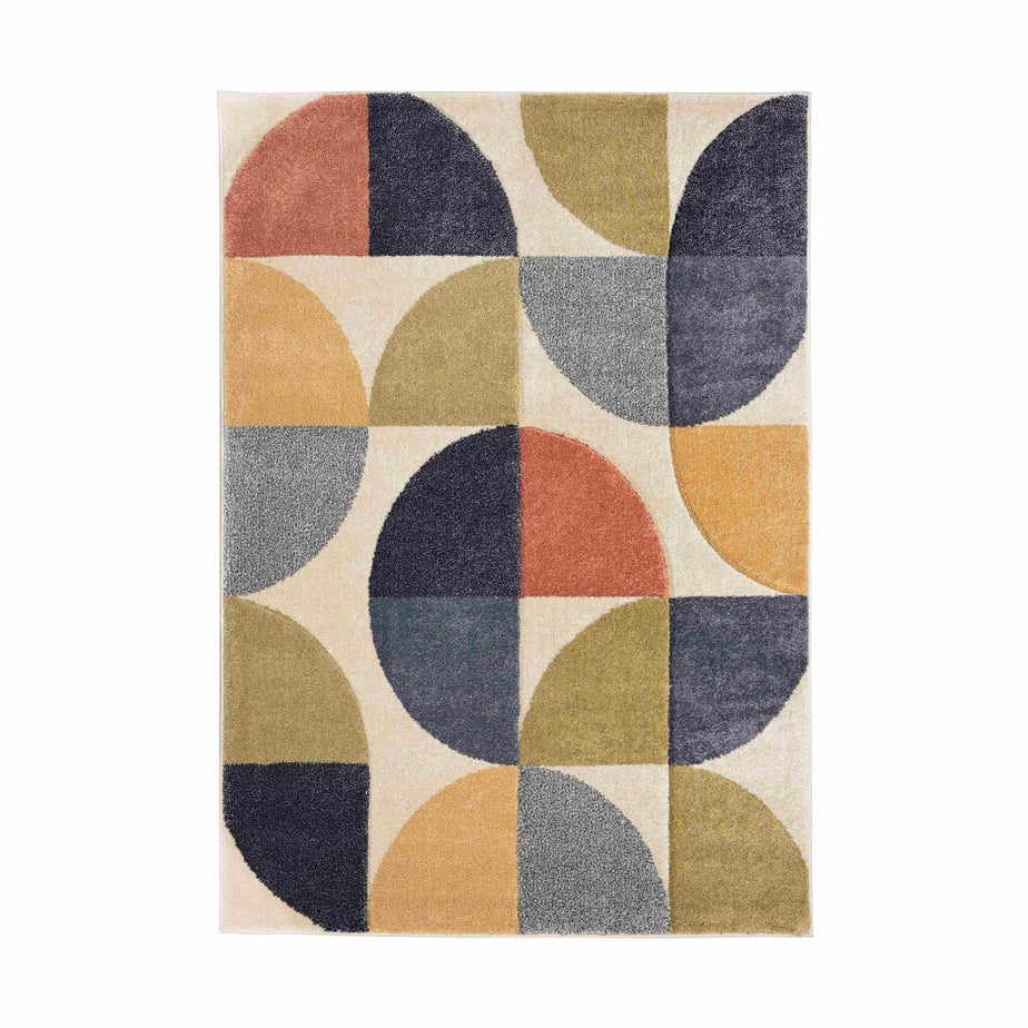 Homemaker Abstract Multicolour Rug