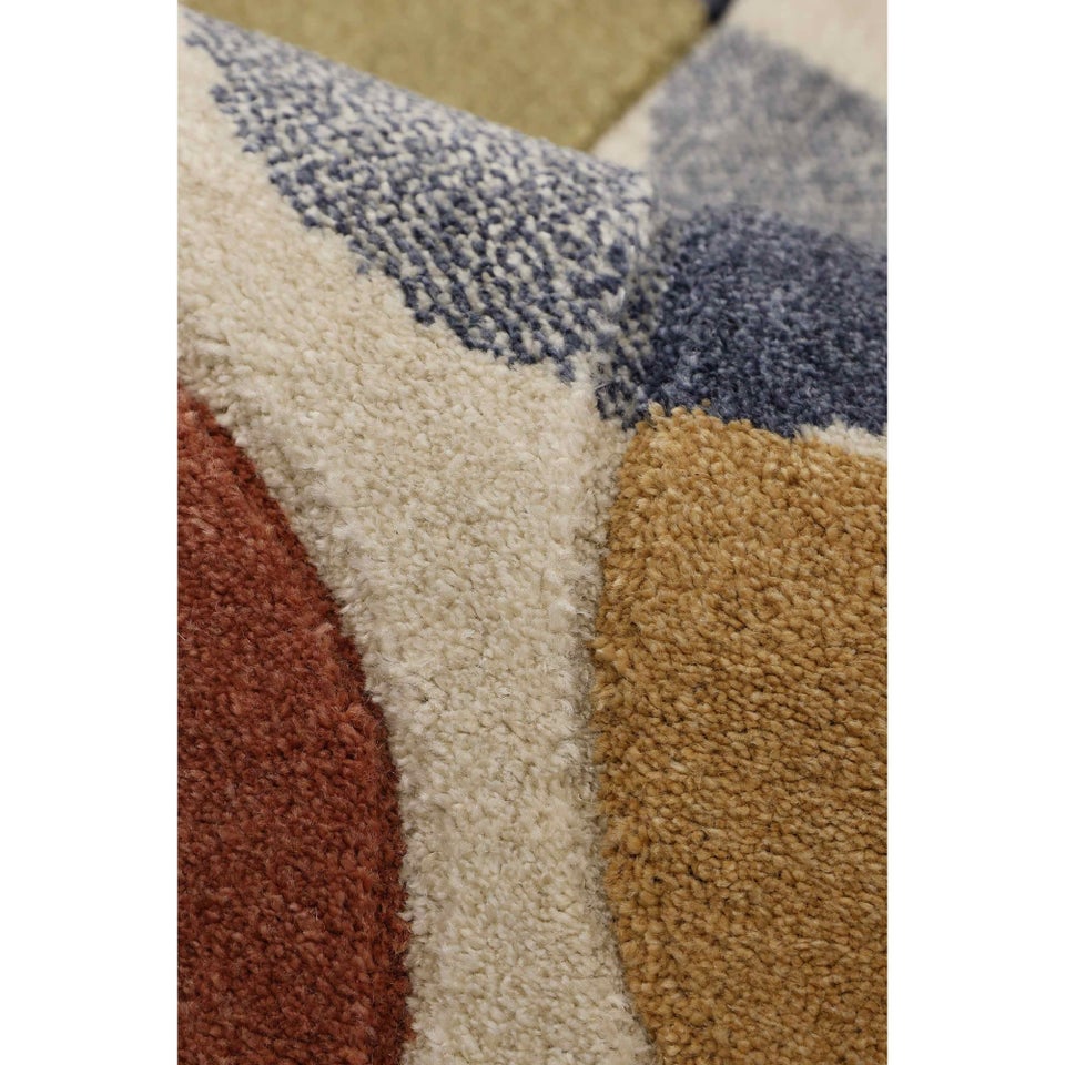 Homemaker Abstract Multicolour Rug