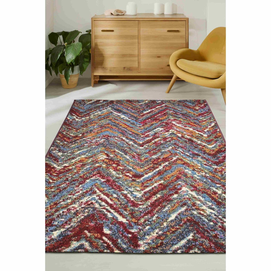 Homemaker Zig Zag Multicolour Rug