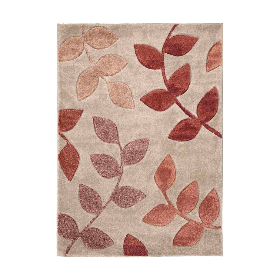 Homemaker Terra Leaf Design Rug
