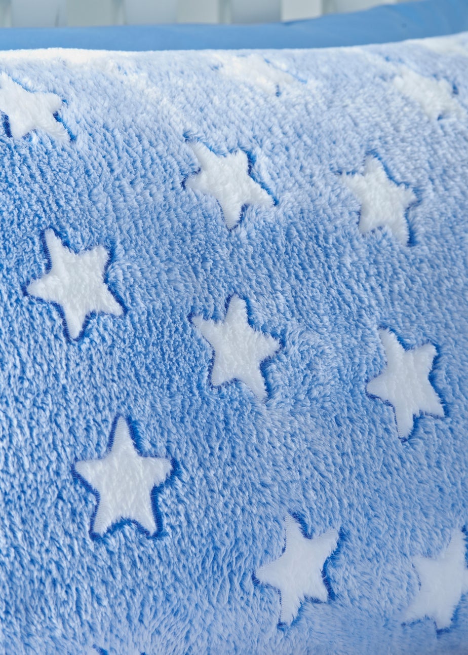 Blue Star Fleece Duvet Set