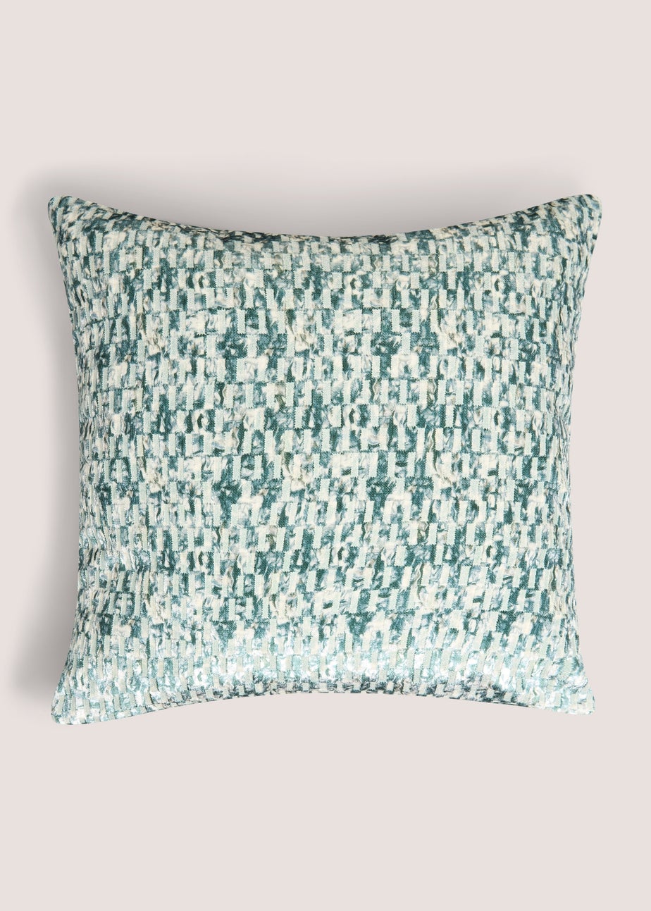 Green Mottled Cushion