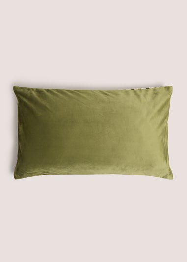 Green Zig Zag Cushion