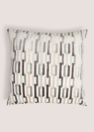 Grey Chain Cushion