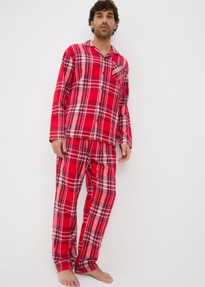 Red Check Matching Family Pyjama Set
