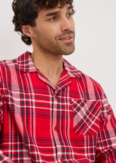 Red Check Matching Family Pyjama Set