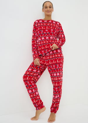 Red Ho Ho Family Pyjama Set