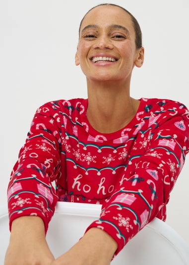 Red Ho Ho Family Pyjama Set