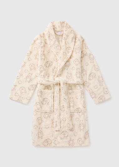 Winnie The Pooh Cream Dressing Gown