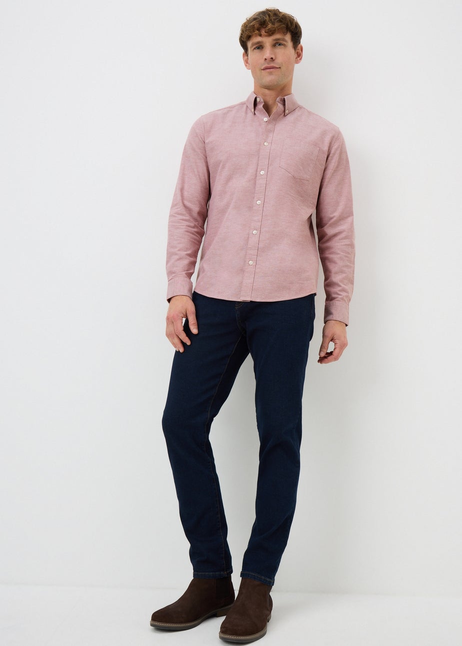 Mauve Oxford Chambray Shirt