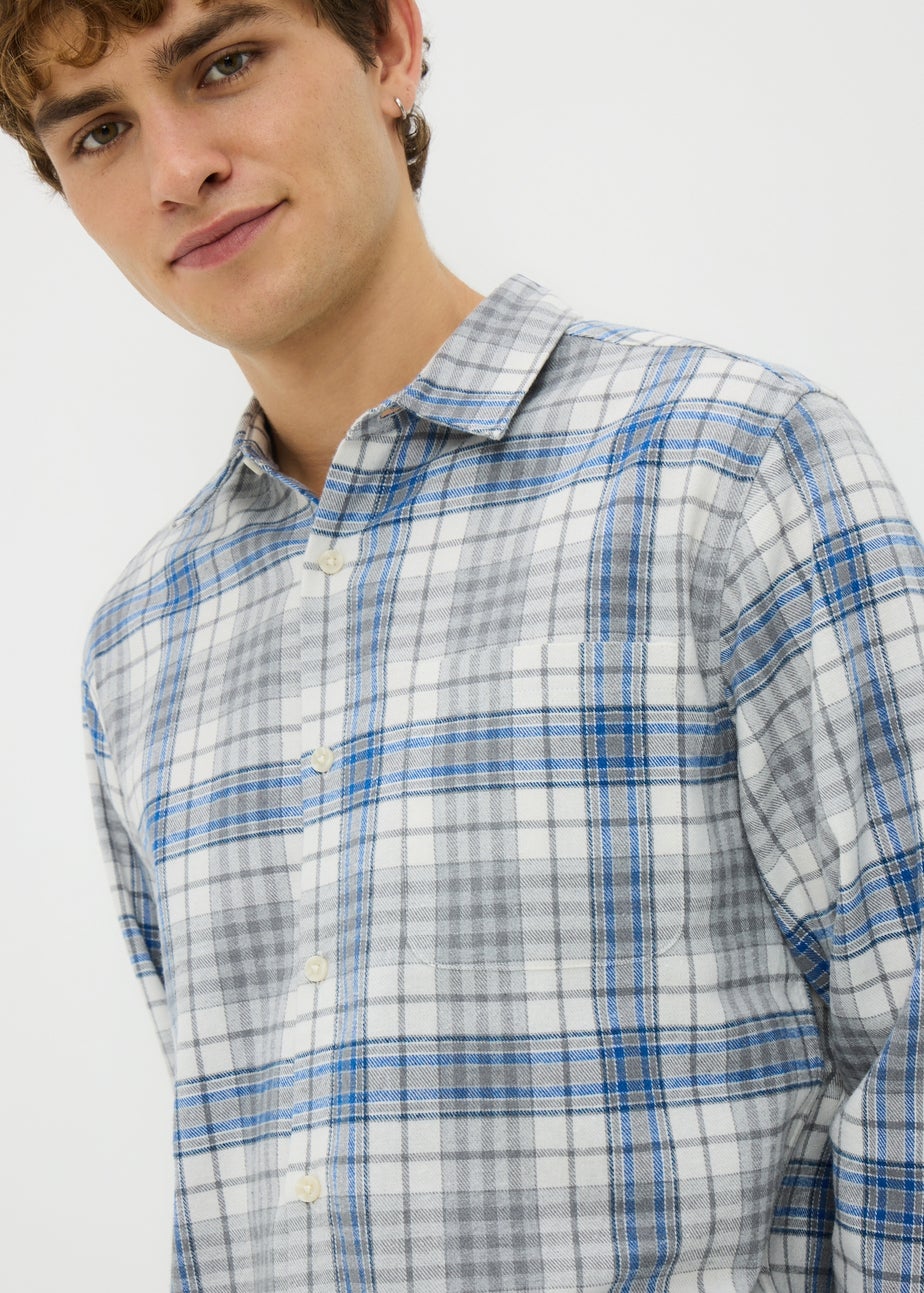 Lincoln Grey Check Shirt