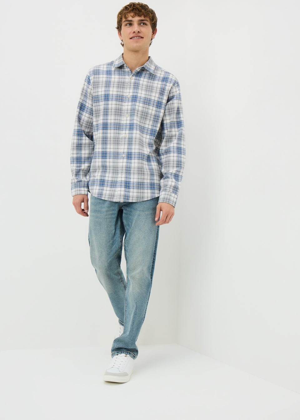 Lincoln Grey Check Shirt