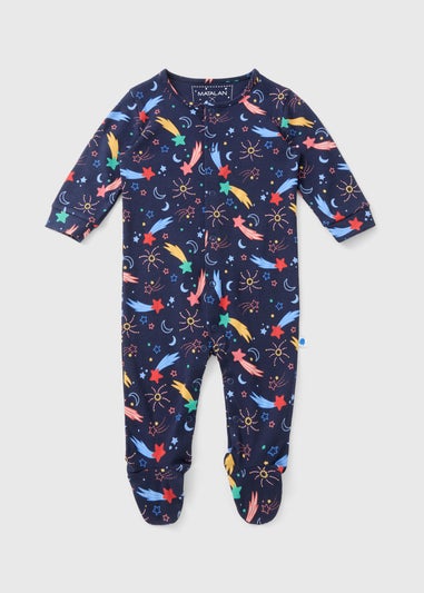 Alder Hey Baby Navy Sleepsuit (Newborn-23mths)
