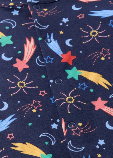 Alder Hey Baby Navy Sleepsuit (Newborn-23mths)