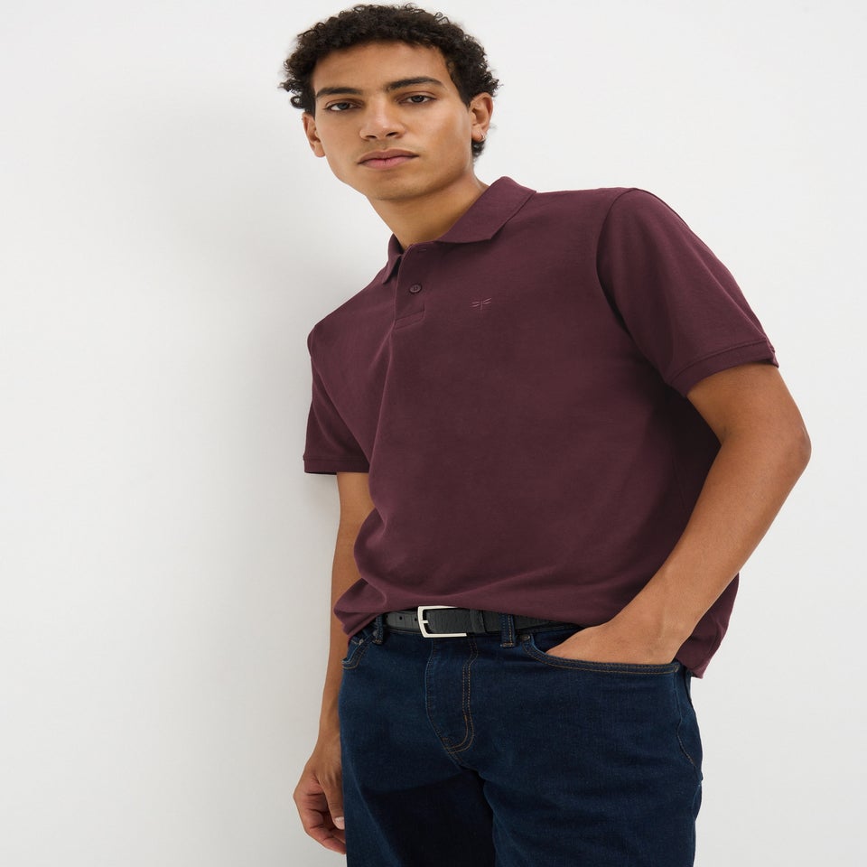 Burgundy Polo Shirt