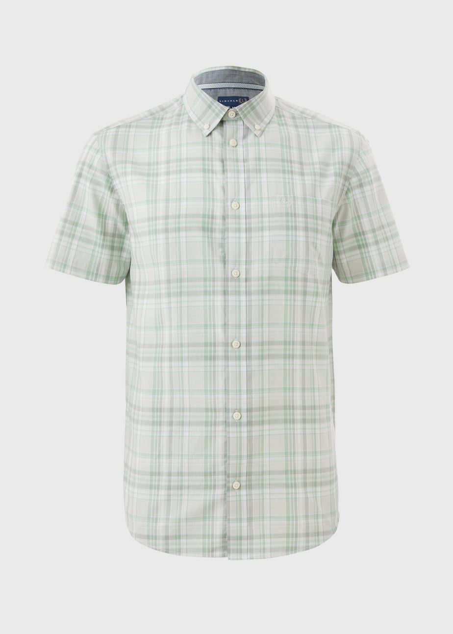 Lincoln Green Check Washed Shirt