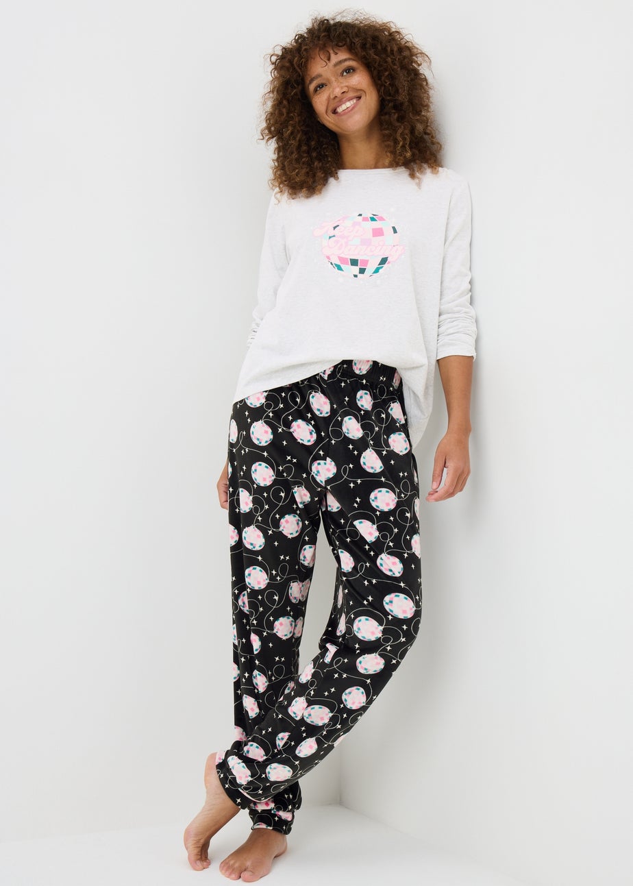 Black & White Disco Mini Me Pyjama Set