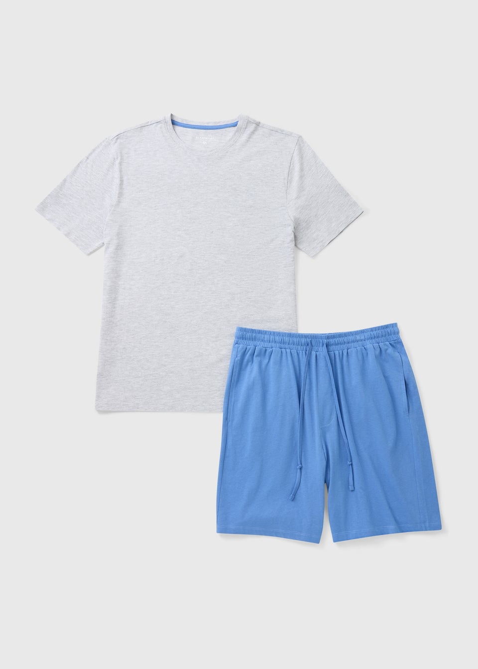 Blue Basic Short Pyjama Set