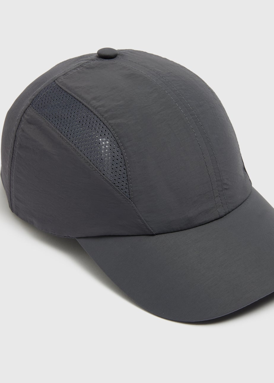 Souluxe Grey Mesh Sports Cap
