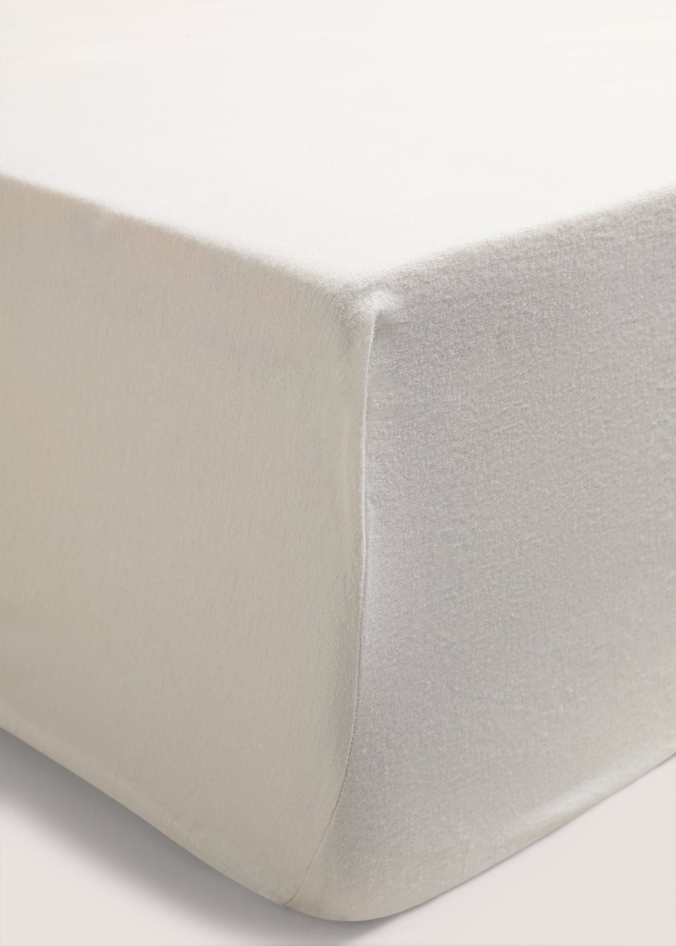 Cream Fitted Bed Sheet