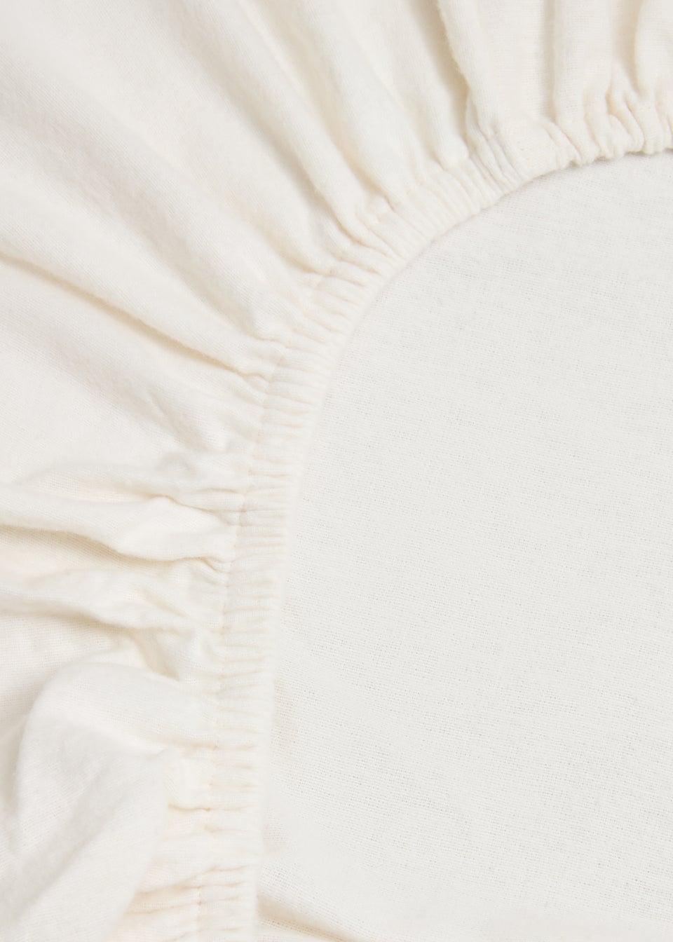 Cream Fitted Bed Sheet