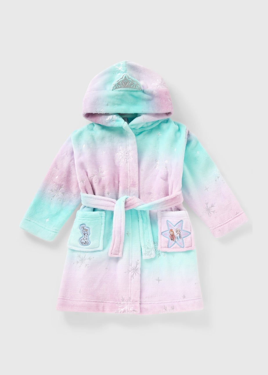 Disney Girls Lilac Frozen Dressing Gown (3-9yrs)