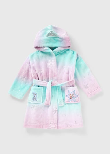 Disney Girls Lilac Frozen Dressing Gown (3-9yrs)