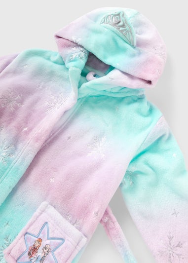Disney Girls Lilac Frozen Dressing Gown (3-9yrs)