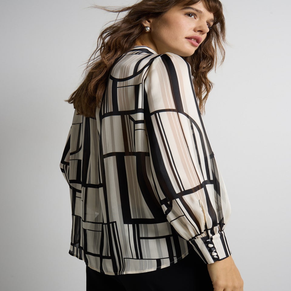 Et Vous Monochrome Blouse