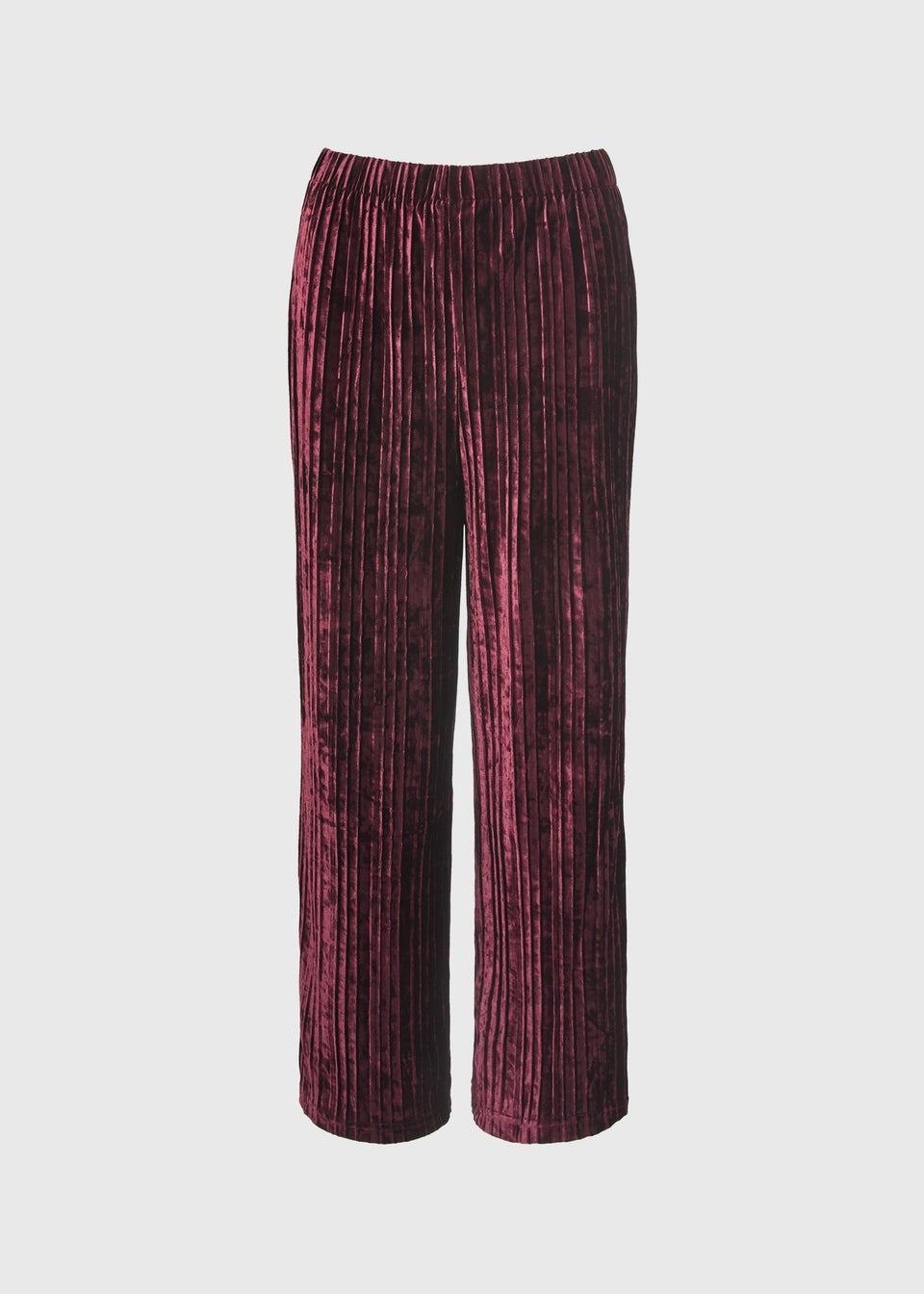 Et Vous Burgundy Velvet Co-Ord Trousers