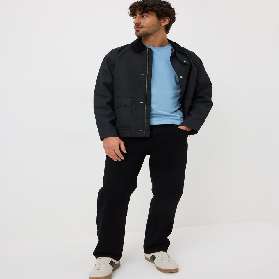 Blue Essential Crew Neck T-Shirt