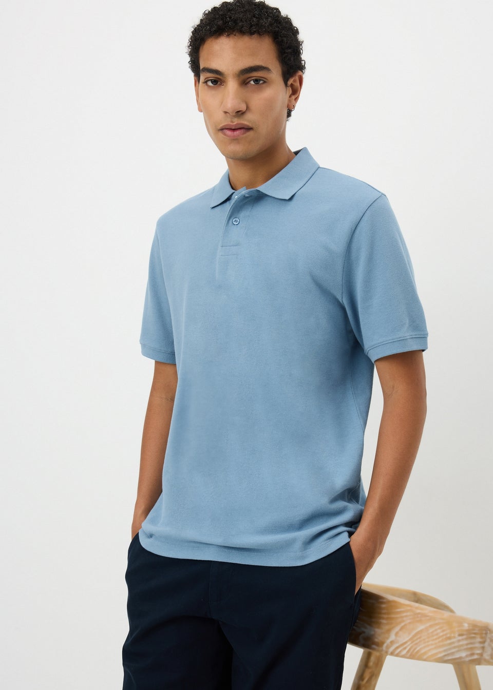 Light Blue Essential Polo Shirt