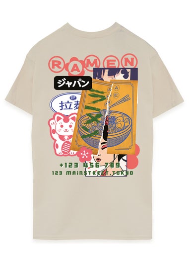 Brands In Ramen Noodle Sand Graphic T-Shirt
