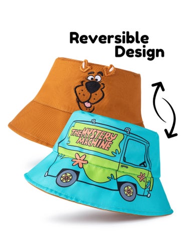 Scooby Doo Multi Reversible Scoob & Mystery Machine Bucket Hat