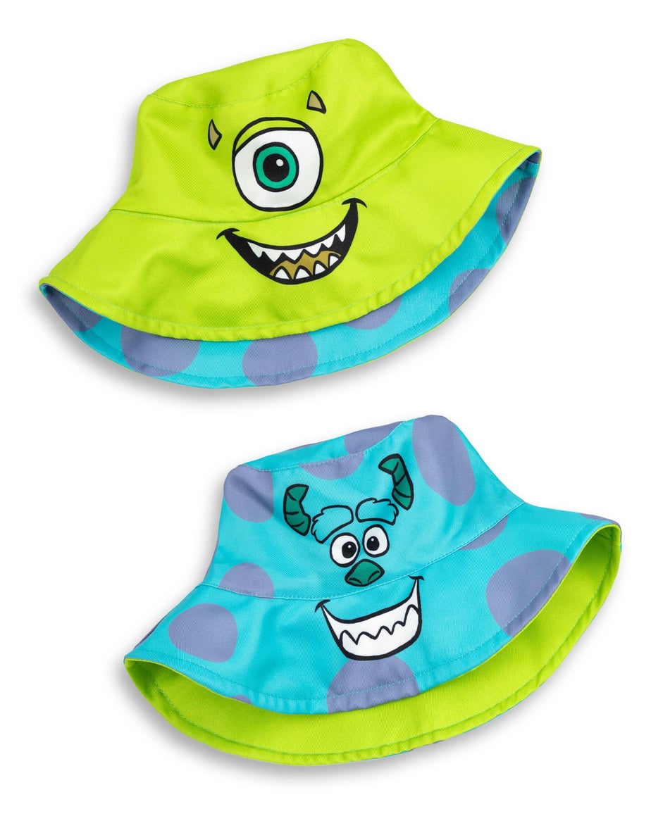 Disney Monsters Inc. Multi Reversible Sulley & Mike Bucket Hat