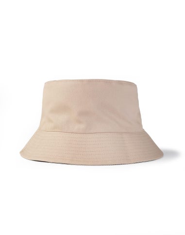 Vanilla Underground Pusheen Beige Novelty Face Bucket Hat