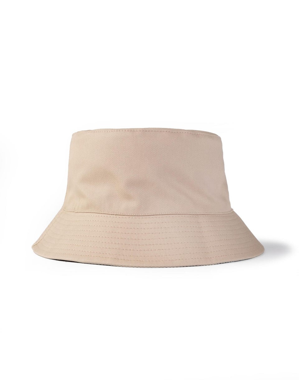 Vanilla Underground Pusheen Beige Novelty Face Bucket Hat