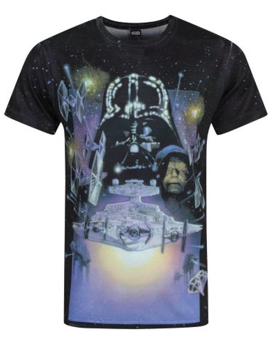 Star Wars White Darth Vader Empire Strikes Back T Shirt