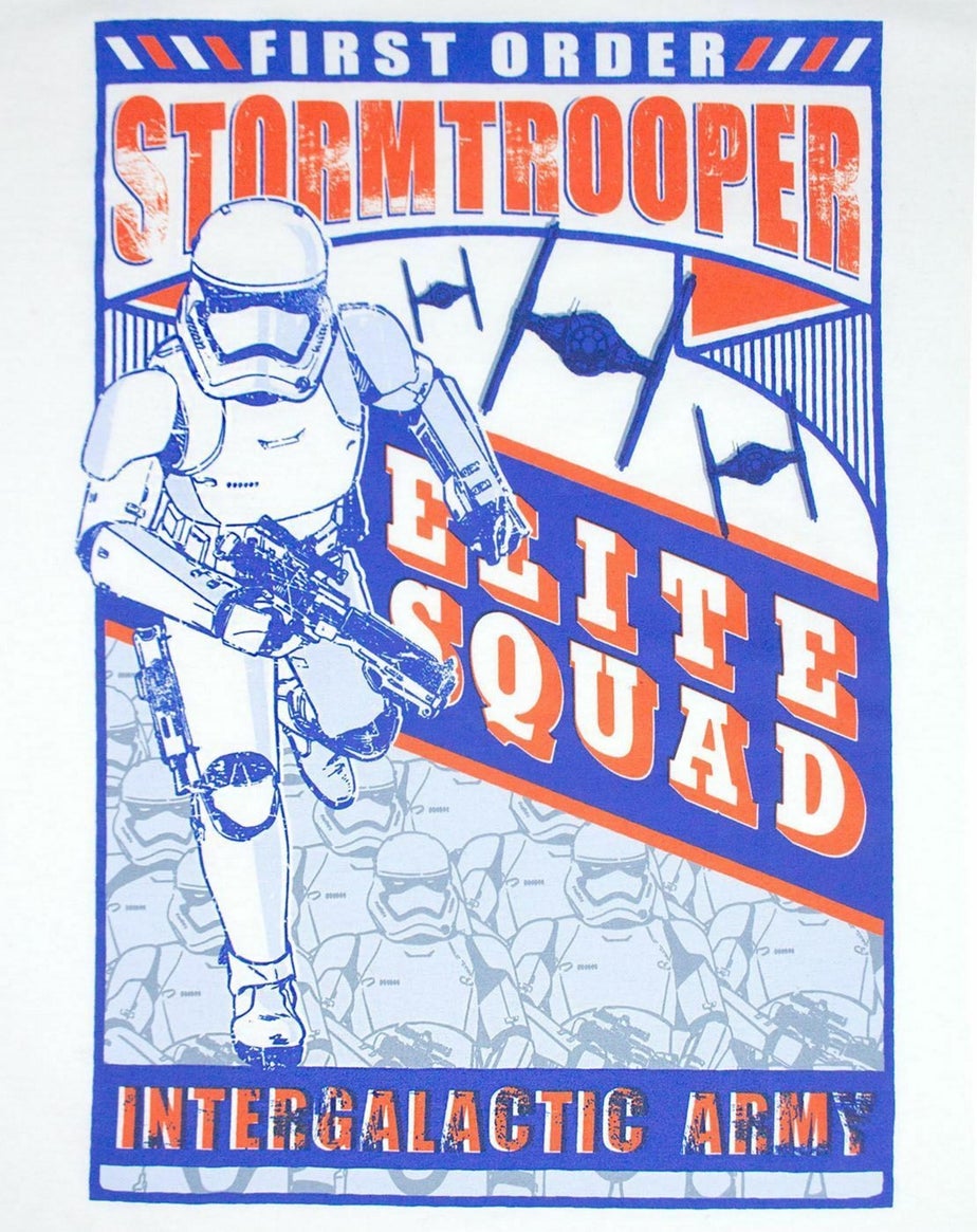 Star Wars White Stormtrooper First Order T Shirt