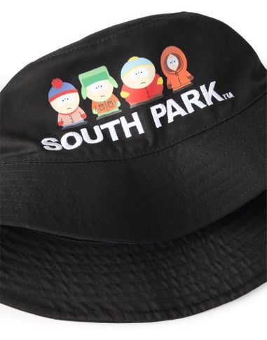 Vanilla Underground South Park Black Character Line Up Bucket Hat