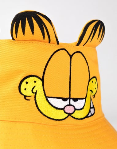 Vanilla Underground Garfield Orange Reversible Face & Lasagne Bucket Hat