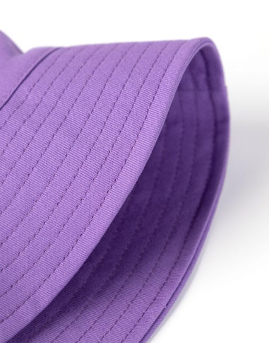 Vanilla Underground Pokemon Purple Gengar Character Bucket Hat