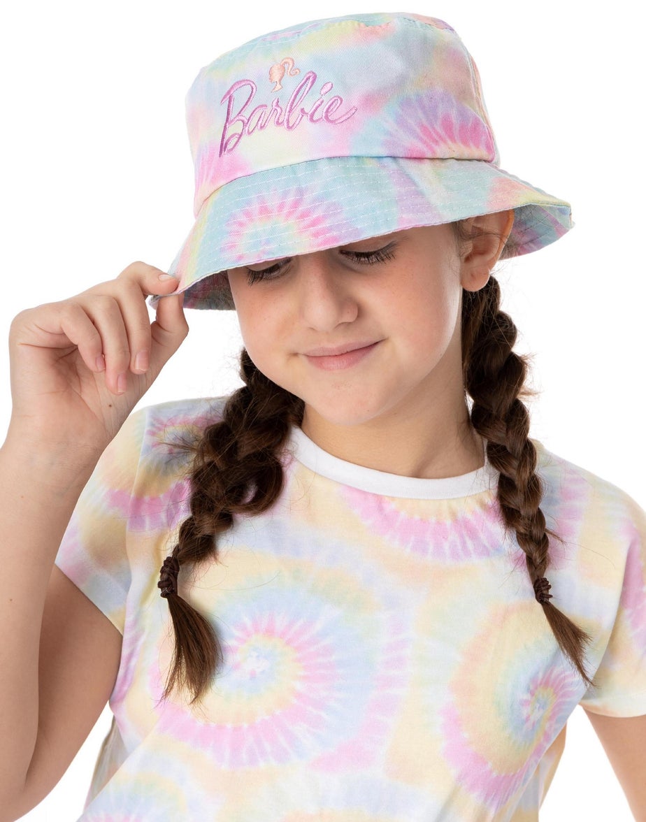 Barbie Multi Tie Dye Kids Bucket Hat